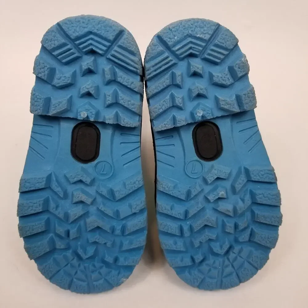 Hatley Little Boys Kids Dragon Snow Winer Rain Boots Blue Green Black Size 7